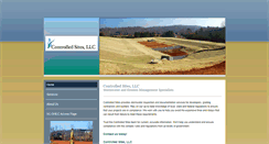 Desktop Screenshot of controlledsites.com
